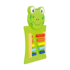 Pannello Attività Multisensoriale Ranocchia, Gioco Educativo per lo Sviluppo Motorio e Gognitivo - Motricità fine