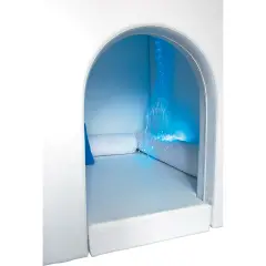 Casetta Morbida Scomponibile Bianca - 150x150x135 cm - Banchi antropometrici