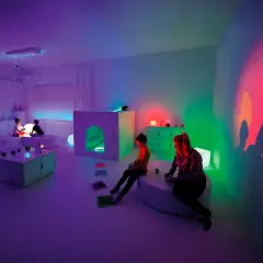 Casetta Morbida Scomponibile Bianca - 150x150x135 cm - Banchi antropometrici