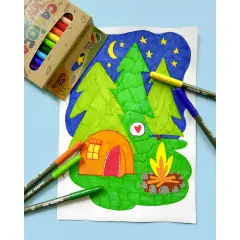 Schoolbox Ecofamily Joy Carioca Pennarelli 144 Pezzi - Pennarelli