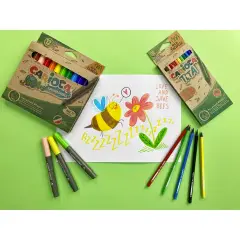 Schoolbox Ecofamily Jumbo Carioca Pennarelli 72 Pezzi - Pennarelli