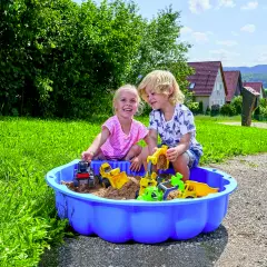 Sabbiera Conchiglia 2in1 Gioco Acqua E Sabbia Blu - Giochi acqua e sabbia