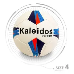 Pallone Da Calcio Focus Taglia 4 Rosso/Arancione (consegnato sgonfio) - Palle e palloni