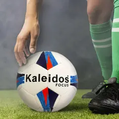 Pallone Da Calcio Focus Taglia 4 Rosso/Arancione (consegnato sgonfio) - Palle e palloni