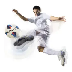 Pallone Da Calcio Focus Taglia 4 Rosso/Arancione (consegnato sgonfio) - Palle e palloni