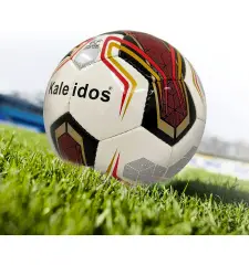 Pallone Da Calcio Professional Misura 4 Bianco-Rosso-Oro (consegnato sgonfio) - Palle e palloni