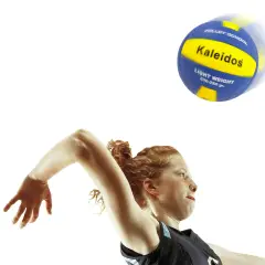 Pallone Pallavolo Volley School Misura 5 Blu - Giallo (consegnato sgonfio) - Palle e palloni
