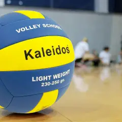 Pallone Pallavolo Volley School Misura 5 Blu - Giallo (consegnato sgonfio) - Palle e palloni