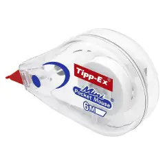 Correttore A Nastro Tipp-Ex Mini Pocket Mouse 5mm x 6m Blister 2+1 - penne pennarelli ufficio