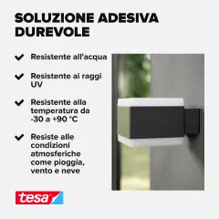 Velcro Autoadesivo Ultra Power Lock Mm. 25x1 Mt. - Nastri adesivi e colle
