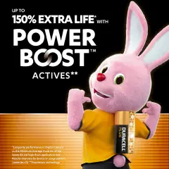 Duracell Plus Powerboost Stilo AA Blister 4 Pezzi - Accessori ufficio