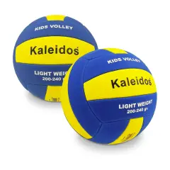 Pallone Pallavolo Volley Kids Misura 5 Blu - Giallo (consegnato sgonfio) - Palle e palloni