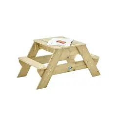Tavolo Multifunzione Picnic E Sabbiera 2in1 In Legno Fsc - Giochi acqua e sabbia