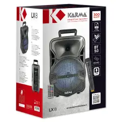 Diffusore Amplificato 300W Bluetooth Con Radiomicrofono - Sistemi audio