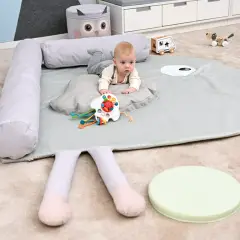 Materassino Uccellino Angolare Colore Oliva - Angoli gioco e relax