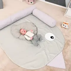 Materassino Uccellino Angolare Colore Oliva - Angoli gioco e relax