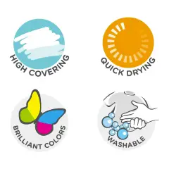 Carioca Temperello School Box 96 Tempere Solide in Stick - materiale da disegno