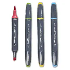 Carioca Plus Sketch Marker Marcatori A Doppia Punta 10 Colori - Pennelli e accessori