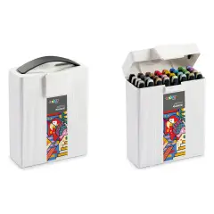 Carioca Plus Sketch Marker Marcatori A Doppia Punta 32 Colori In Box Rigido - Pennelli e accessori