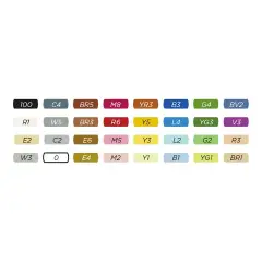 Carioca Plus Sketch Marker Marcatori A Doppia Punta 32 Colori In Box Rigido - Pennelli e accessori