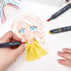 Carioca Plus Sketch Marker Marcatori A Doppia Punta 32 Colori In Box Rigido - Pennelli e accessori