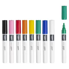 Carioca Plus Marcatori Acrilici 8 Colori - Pennarelli
