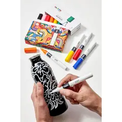 Carioca Plus Marcatori Acrilici 8 Colori - Pennarelli