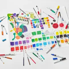 Carioca Plus Marcatori Acrilici 8 Colori - Pennarelli