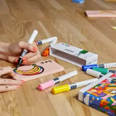 Carioca Plus Marcatori Acrilici 18 Colori - Pennarelli