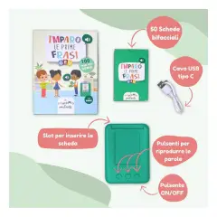 Imparo Le Prime Frasi Gioco Logopedia Sonoro - Linguaggio