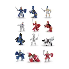 Cavalieri Medievali 12 Pezzi - Cucine e gioco simbolico