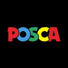 Pennarello Uni Posca - Punta Brush 1-4 mm - Verde - Pennarelli