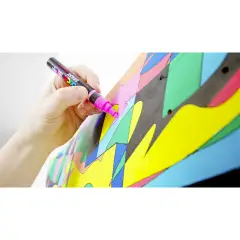 Pennarello Uni Posca - Punta Brush 1-4 mm - Nero - Pennarelli