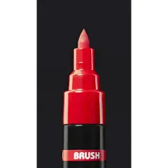 Pennarello Uni Posca - Punta Brush 1-4 mm - Confezione 8 Colori - Pennarelli