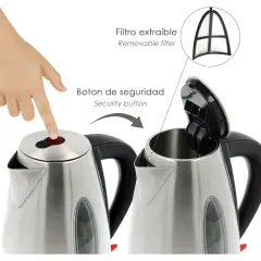 Bollitore Acqua 2200w 1,7 Litri - regalo e gadget valigeria