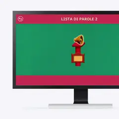 Web App Memoria Verbale Training Cognitivo Online - Prima biblioteca