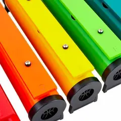 Xilofono Modulare Arcobaleno a 8 Note, Set Didattico Completo - Educazione musicale