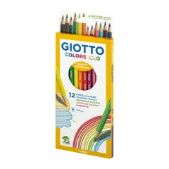 Pastelli Colorati Giotto Colors Smile - 12 Pezzi - Pastelli