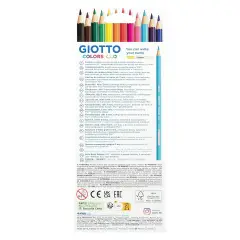 Pastelli Colorati Giotto Colors Smile - 12 Pezzi - Pastelli