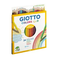Pastelli Colorati Giotto Colors Smile - 24 Pezzi - Pastelli