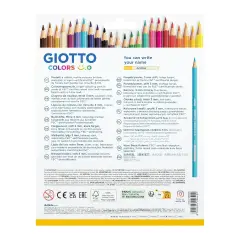 Pastelli Colorati Giotto Colors Smile - 24 Pezzi - Pastelli