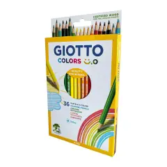 Pastelli Colorati Giotto Colors Smile - 36 Pezzi - Pastelli