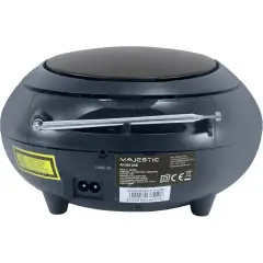Lettore CD Con Radio FM e DAB+ e Ingresso Aux Nero - Sistemi audio