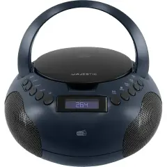 Lettore CD Con Radio FM e DAB+ e Ingresso Aux Nero - Sistemi audio