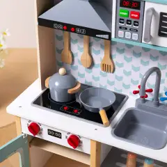 Cucina Bella De Luxe in Legno con Accessori - Cucine e gioco simbolico