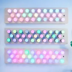 Pannello Sensoriale con Cilindri Luminosi Rotanti: Stimolazione Visiva e Motoria - Sviluppo sensoriale