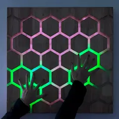Pannello Alveare Luminoso Interattivo, Stimolo Sensoriale - Sviluppo sensoriale