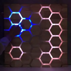 Pannello Alveare Luminoso Interattivo, Stimolo Sensoriale - Sviluppo sensoriale