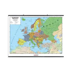 Carta Geografica Europa - Geografia e scienze naturali