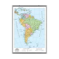 Carta Geografica America Meridionale - Geografia e scienze naturali